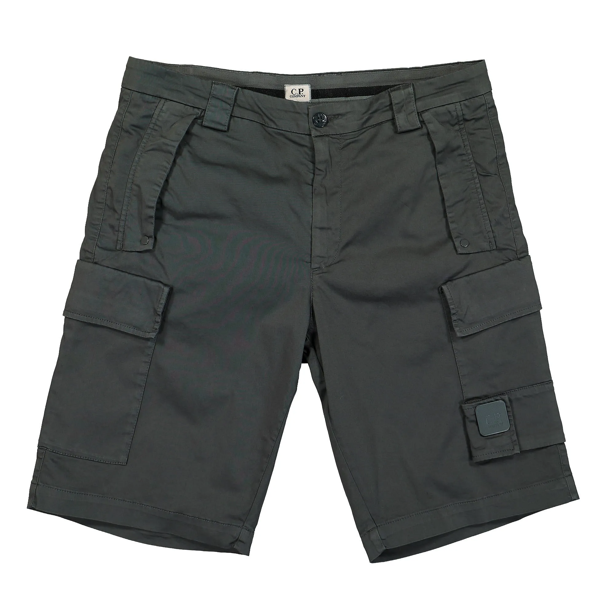 Stretch Sateen Cargo Shorts sold by OVERKILL