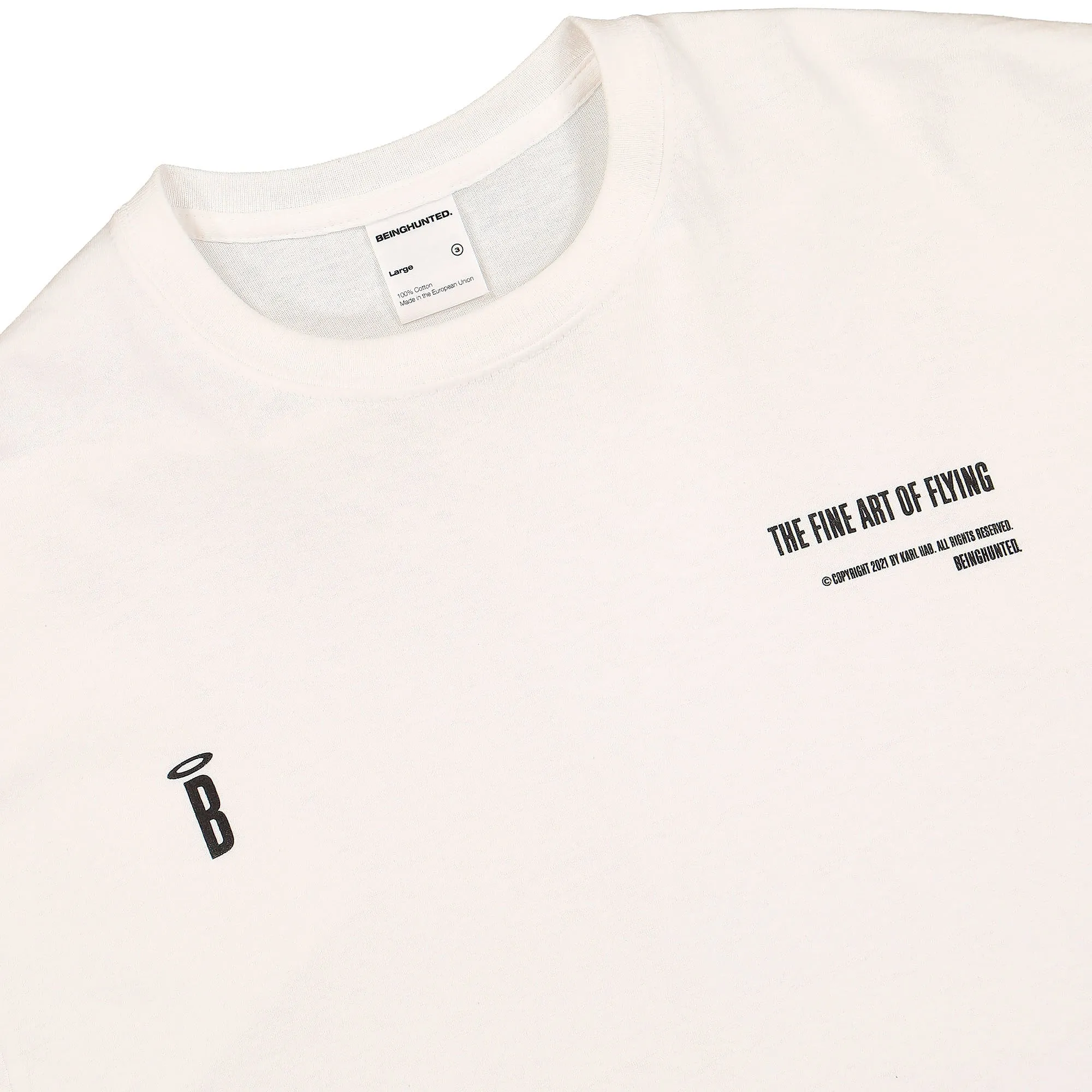 The Fine Art Of Flying / Karl Hab T-Shirt sold by OVERKILL product image thumbnail 2