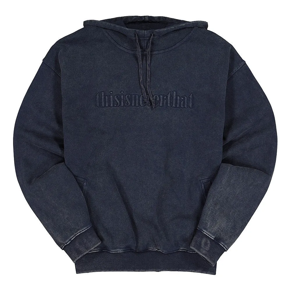 Washed Embroidery Hoodie sold by OVERKILL