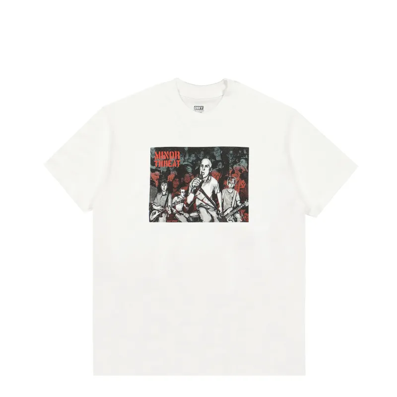 Minor Threat x Obey Gef just A Minor Threat Tee sold by OVERKILL