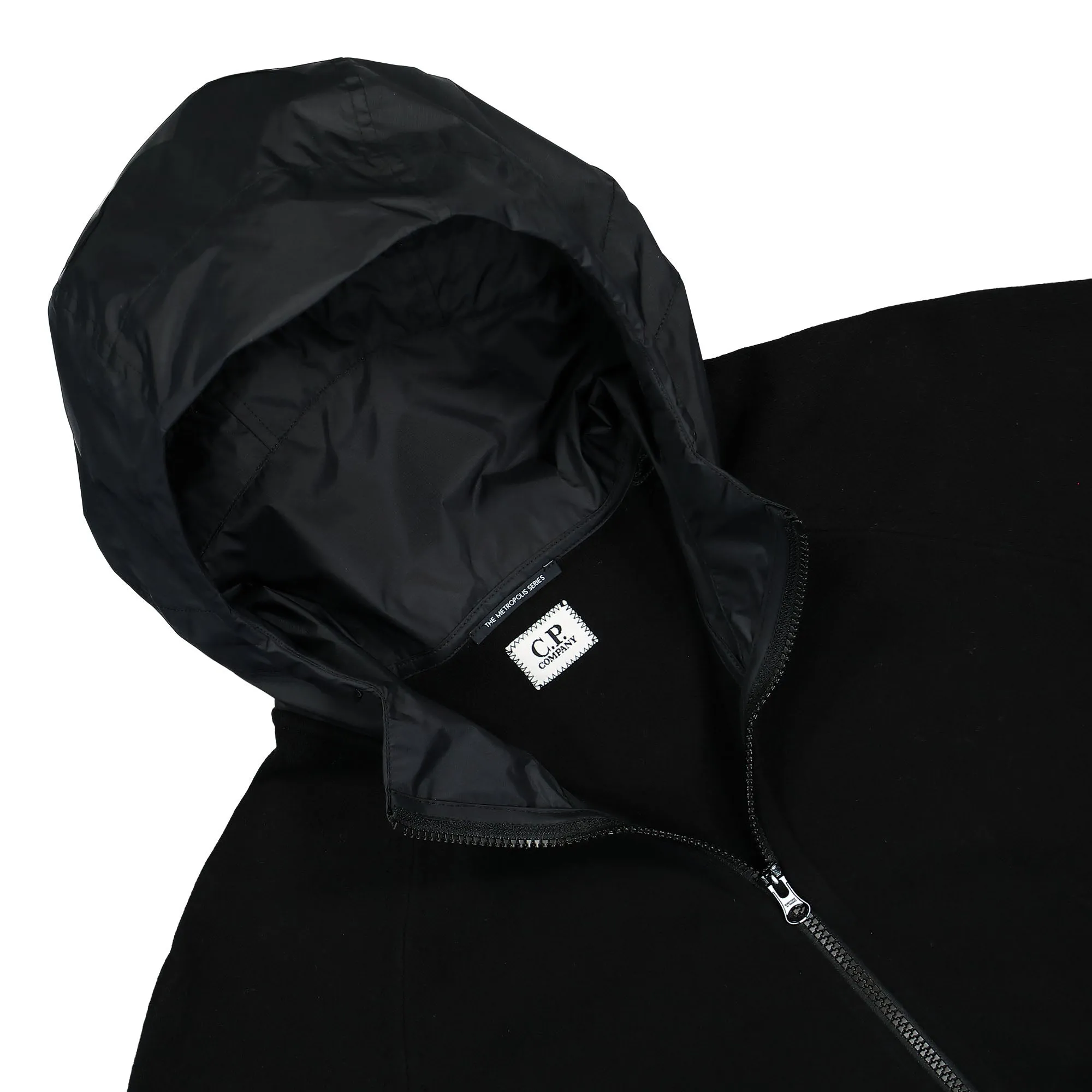 Metropolis Series Double Mixed Zipped Hoodie sold by OVERKILL product image thumbnail 3