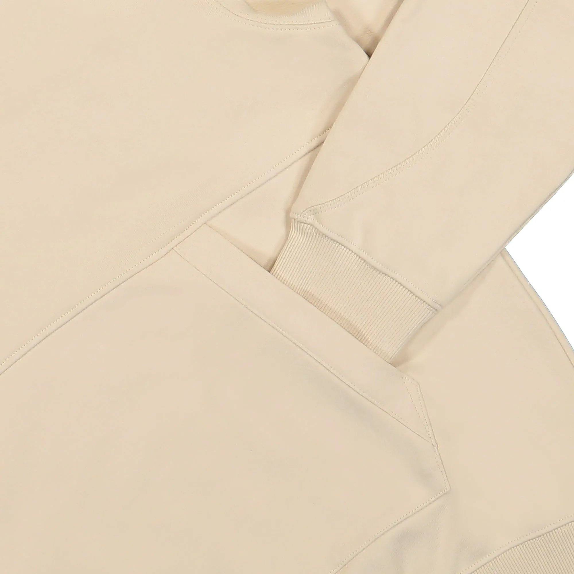 Diagonal Raised Fleece Hoodie sold by OVERKILL product image thumbnail 4