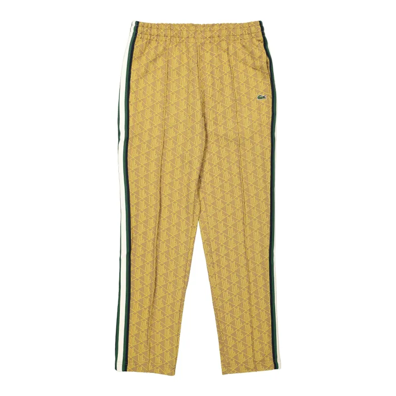 Paris Jacquard Monogram Track Pants made by Lacoste
