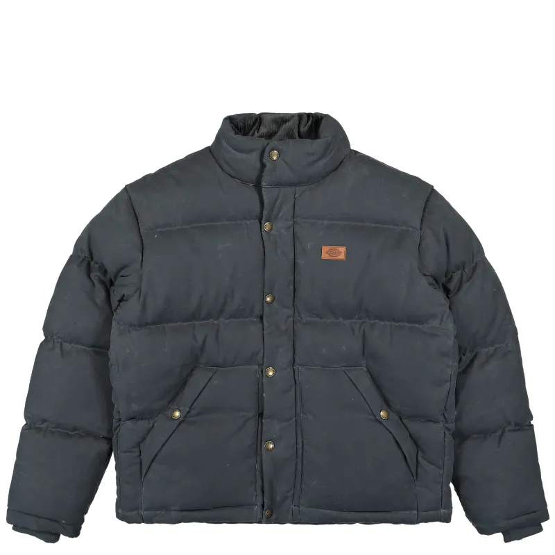 Lucas Waxed Puffer Jacket made by Dickies