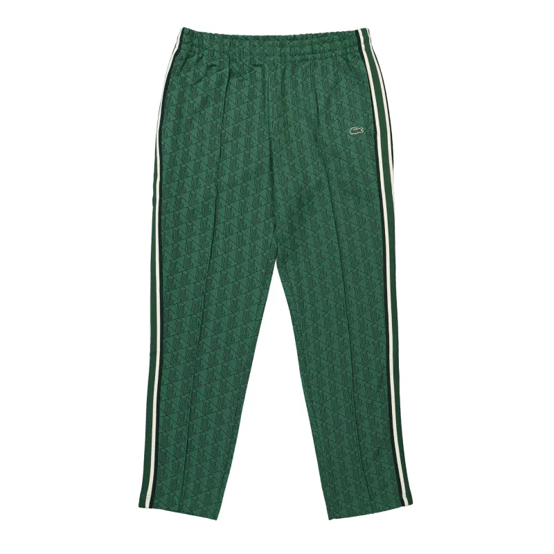 Paris Jacquard Monogram Track Pants made by Lacoste