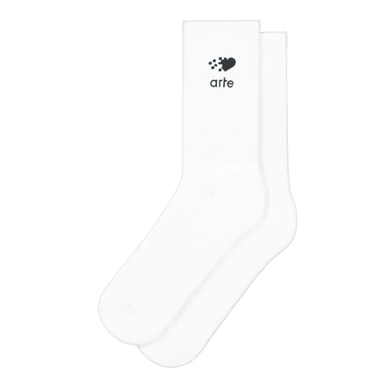 Fade Heart Socks made by OVERKILL