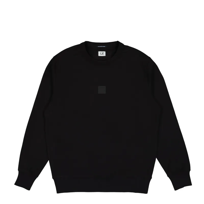 Stretch Fleece Logo Badge Sweatshirt made by C.P. Company