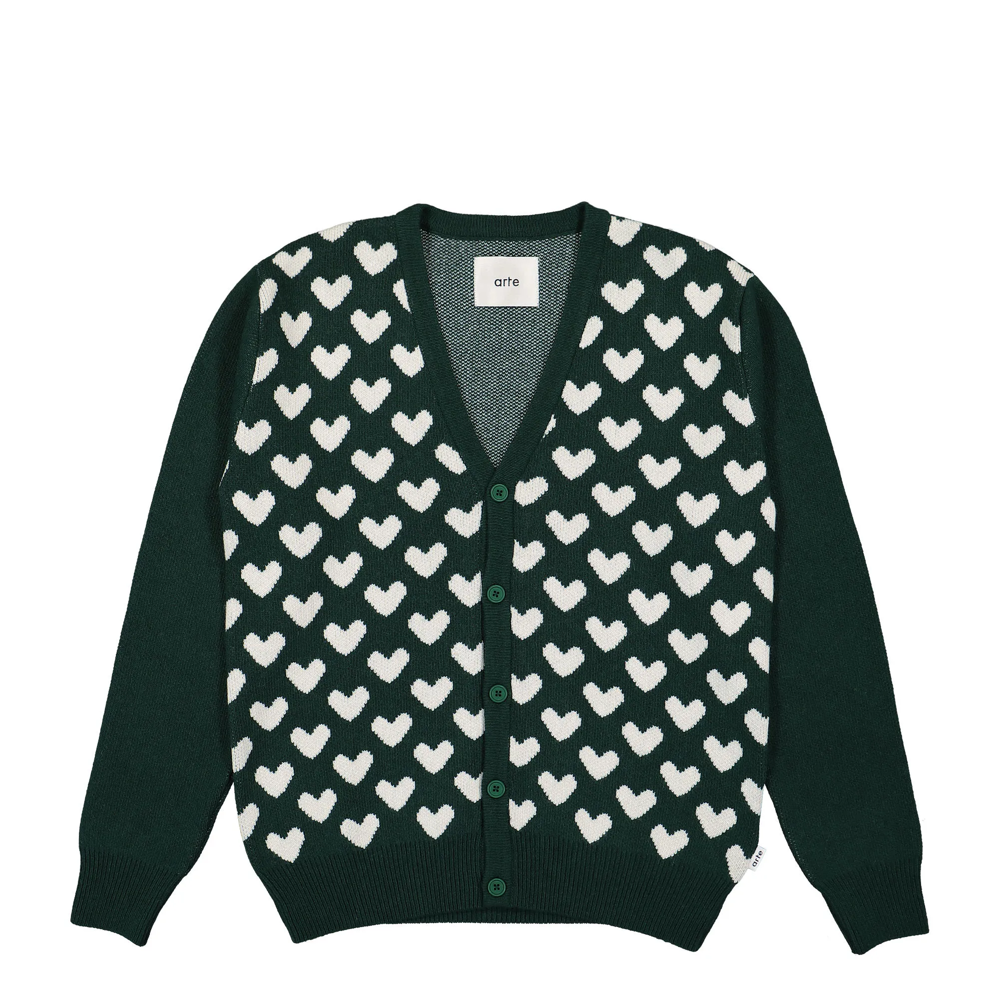 Kyle Heart Cardigan sold by OVERKILL
