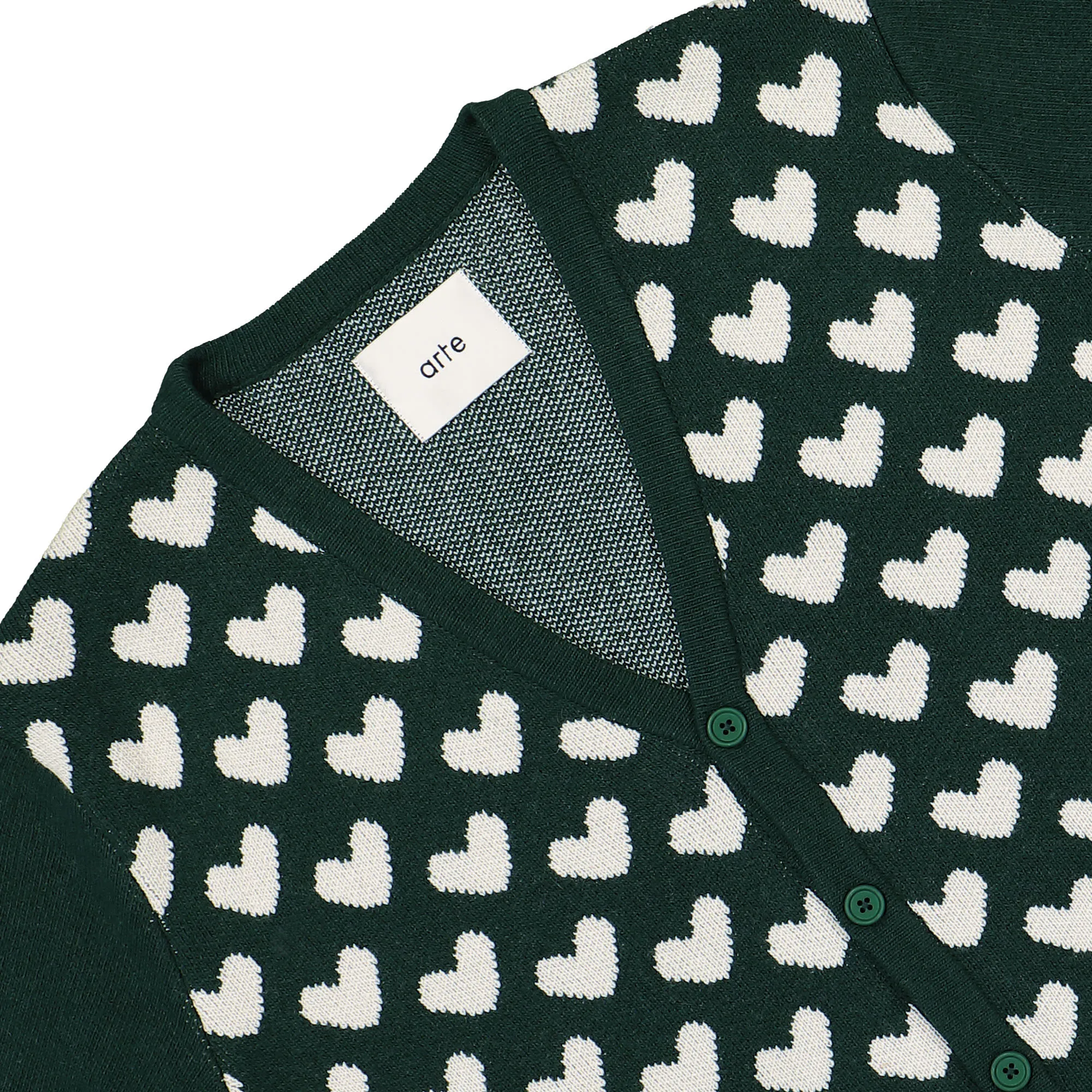Kyle Heart Cardigan sold by OVERKILL product image thumbnail 3