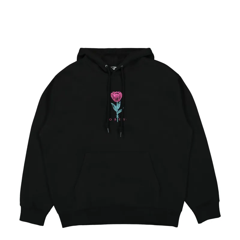 Barbwire Flower Hood made by Obey