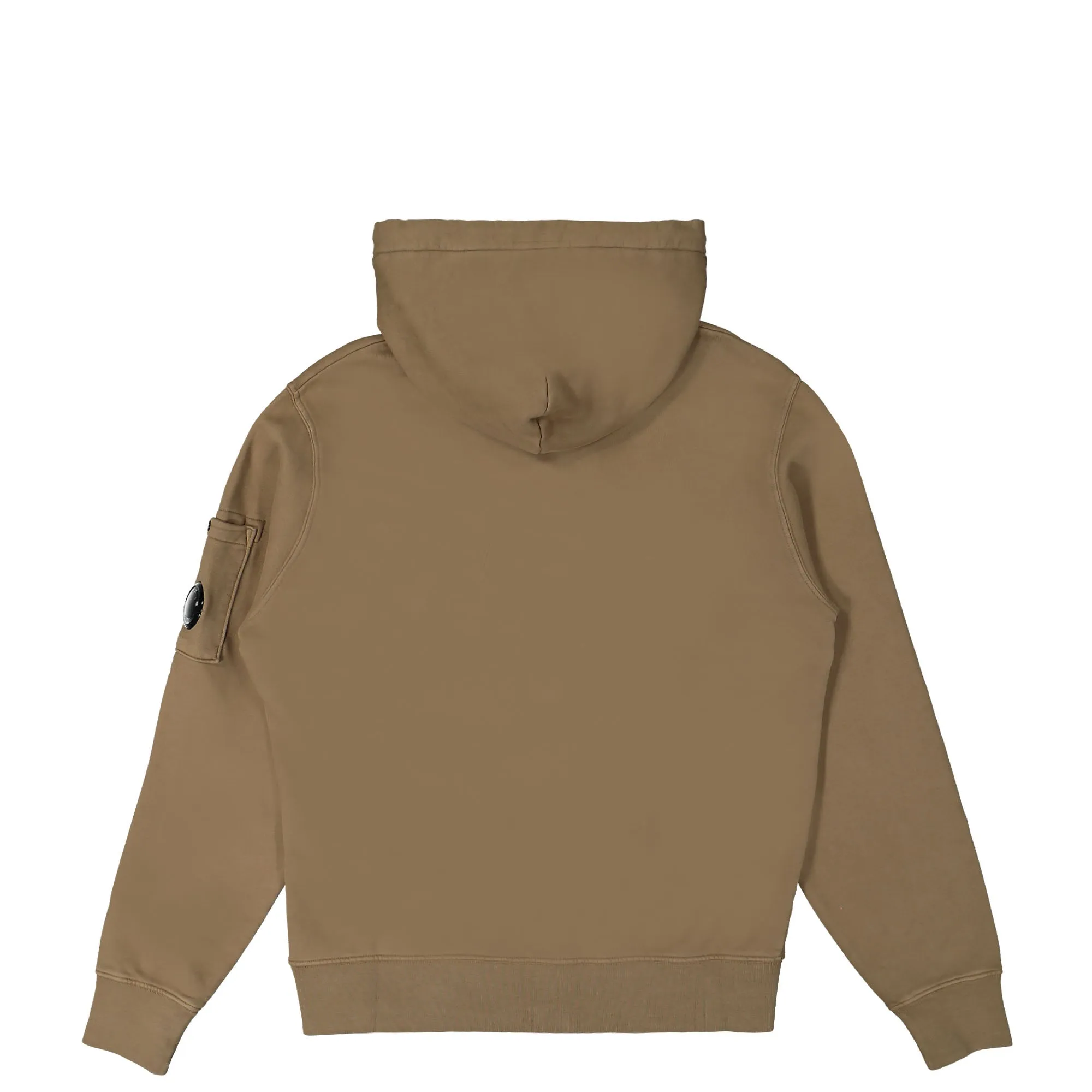 Brushed Emerized Diagonal Fleece Hooded Sweater sold by OVERKILL product image thumbnail 2