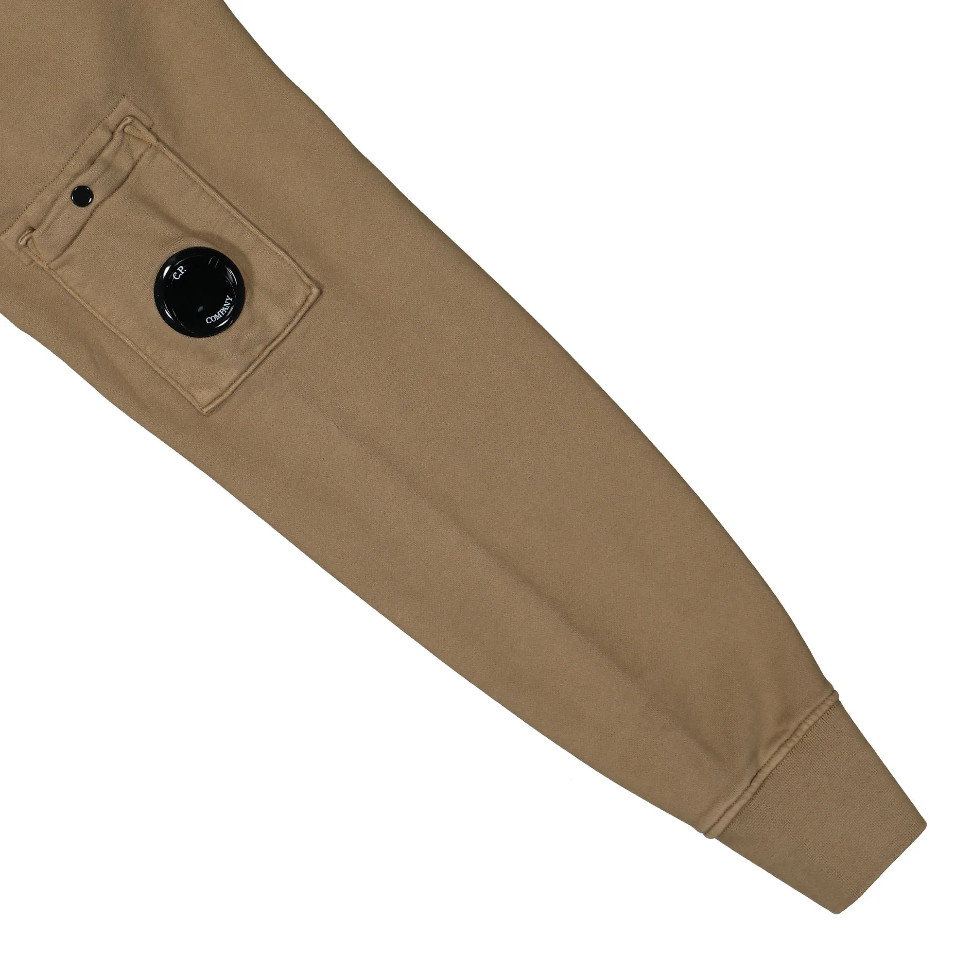 Brushed Emerized Diagonal Fleece Hooded Sweater sold by OVERKILL product image thumbnail 5