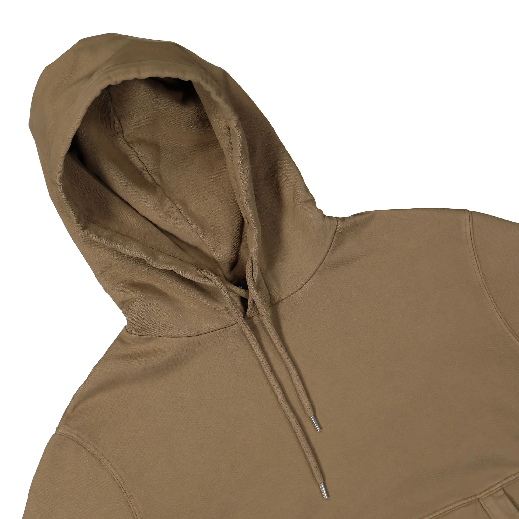 Brushed Emerized Diagonal Fleece Hooded Sweater sold by OVERKILL product image thumbnail 3