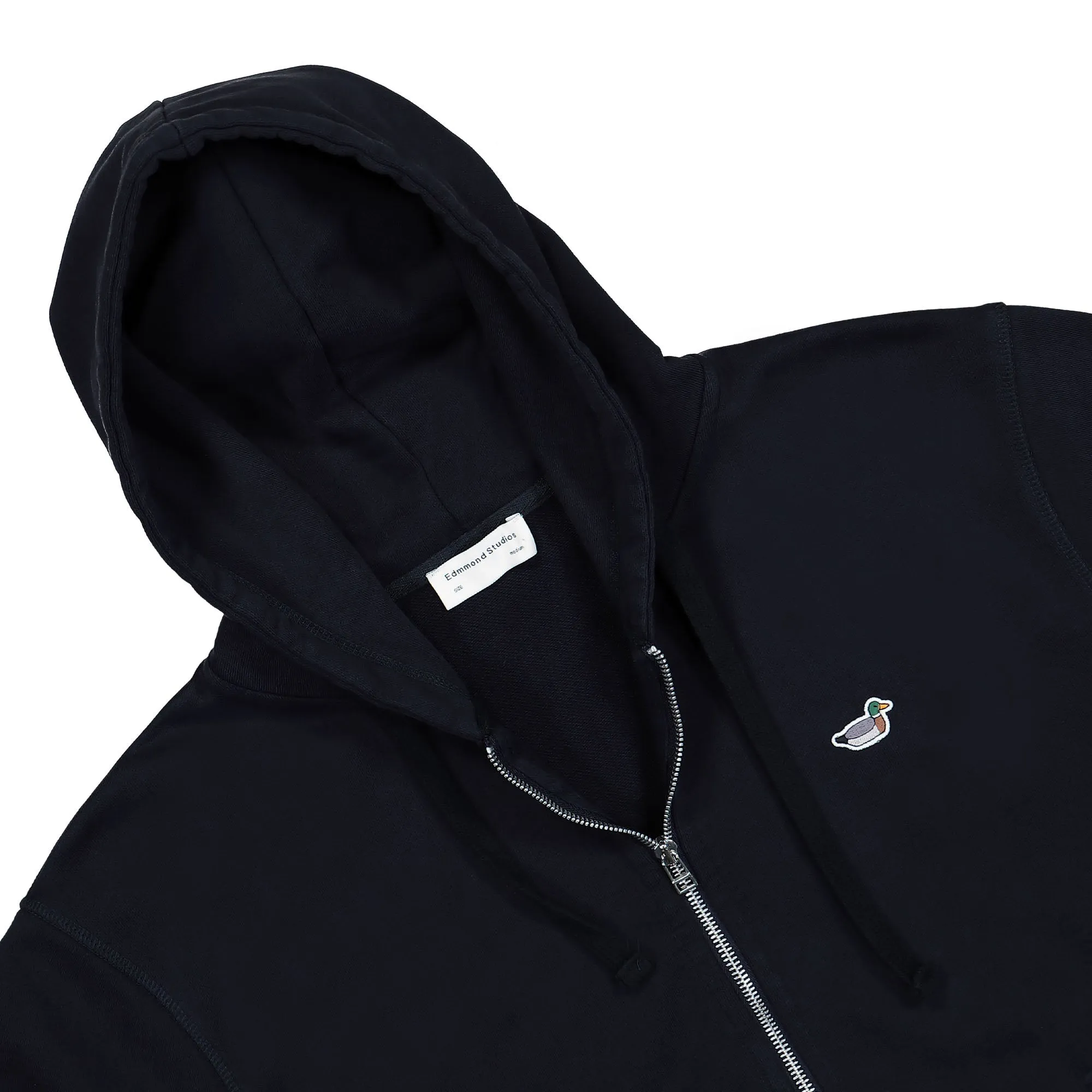 Duck Patch Zip Hoodie sold by OVERKILL product image thumbnail 3