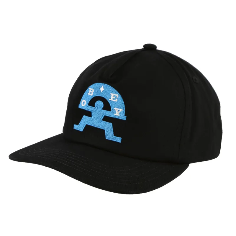 Dance 5 Panel Snapback made by Obey