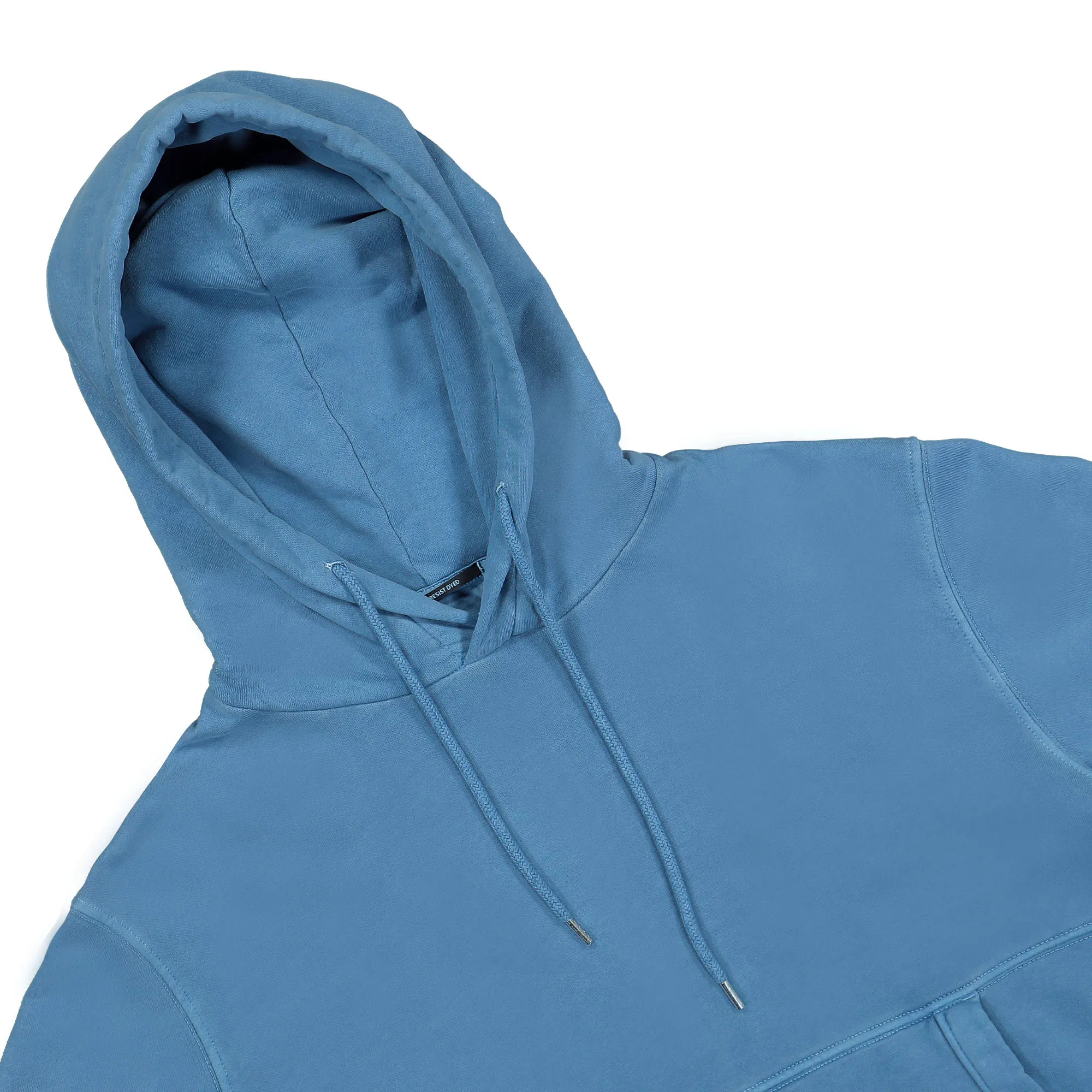 Brushed and Emerized Diagonal Fleese Hoodie sold by OVERKILL product image thumbnail 3