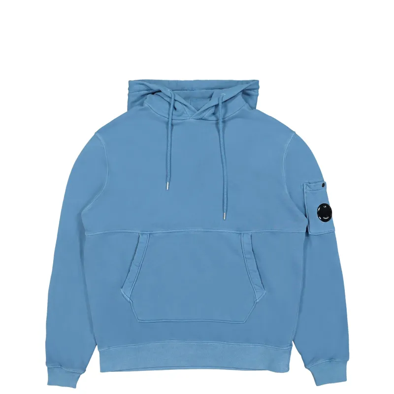 Brushed and Emerized Diagonal Fleese Hoodie made by C.P. Company