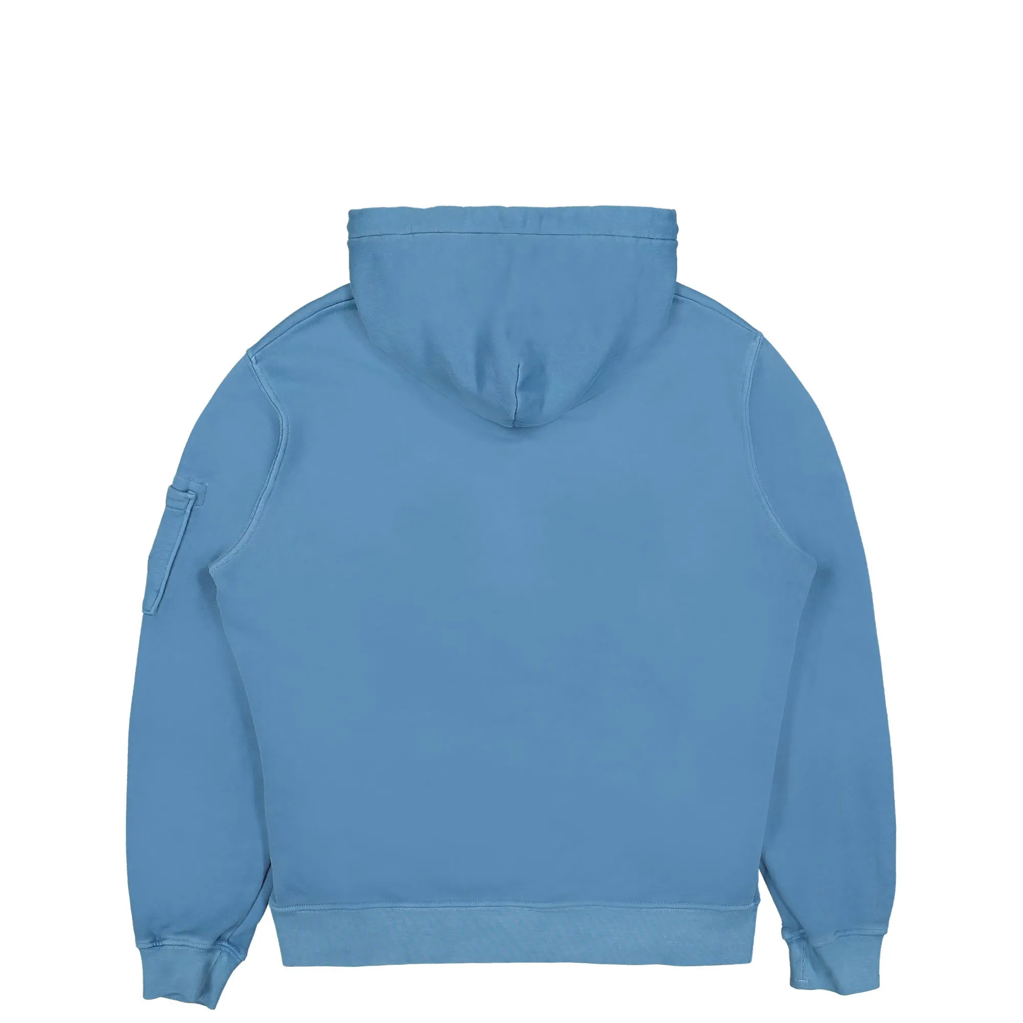 Brushed and Emerized Diagonal Fleese Hoodie sold by OVERKILL product image thumbnail 2