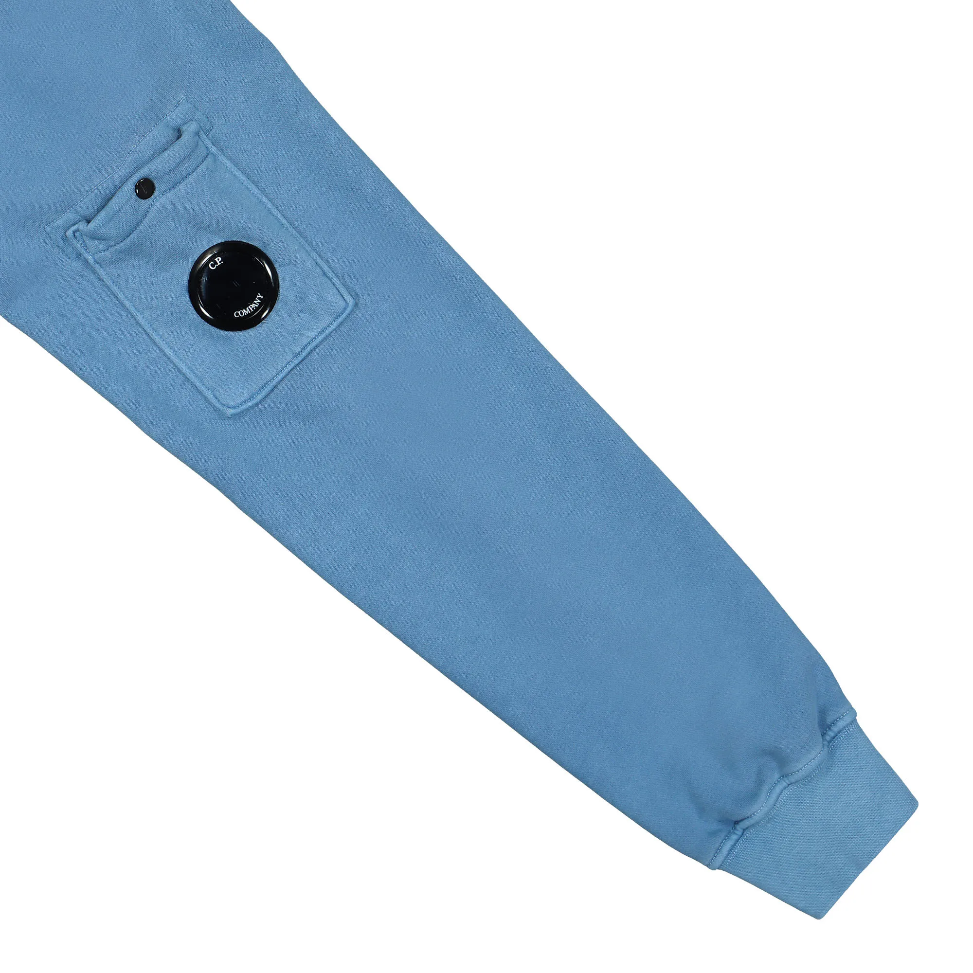 Brushed and Emerized Diagonal Fleese Hoodie sold by OVERKILL product image thumbnail 5