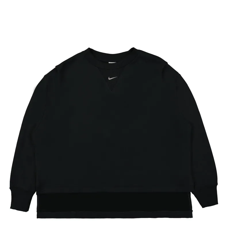 W Modern Fleece Oversized French Terry Crew made by Nike