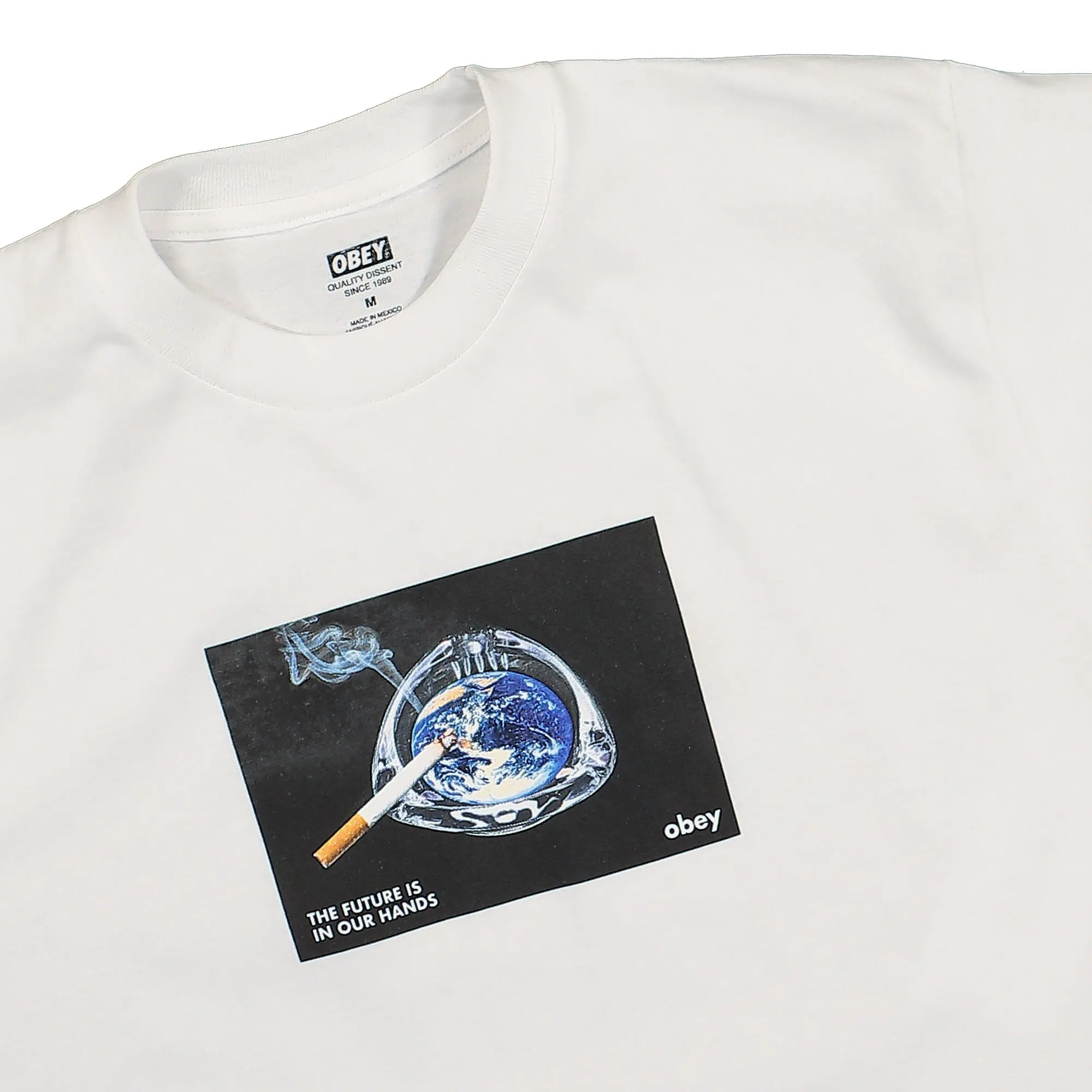 The Future Is In Our Hand Tee sold by OVERKILL product image thumbnail 3