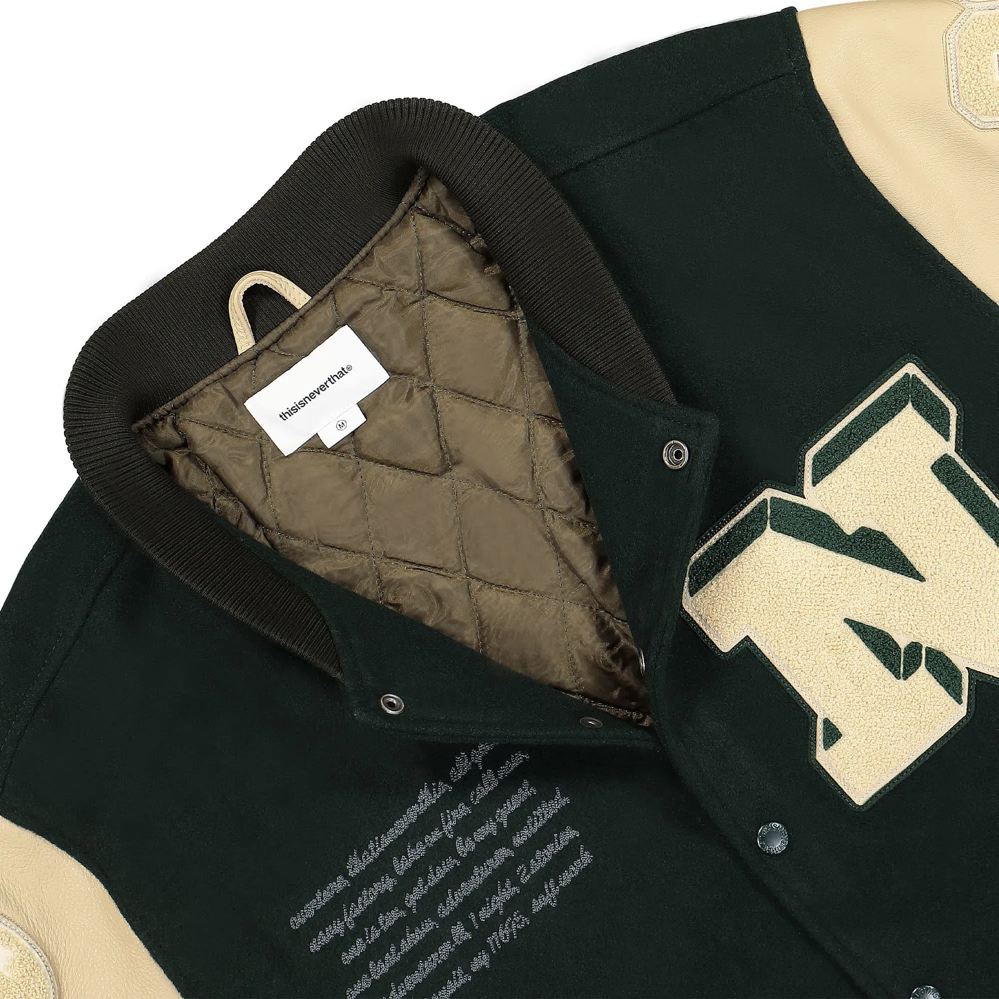 Records Varsity Jacket sold by OVERKILL product image thumbnail 3
