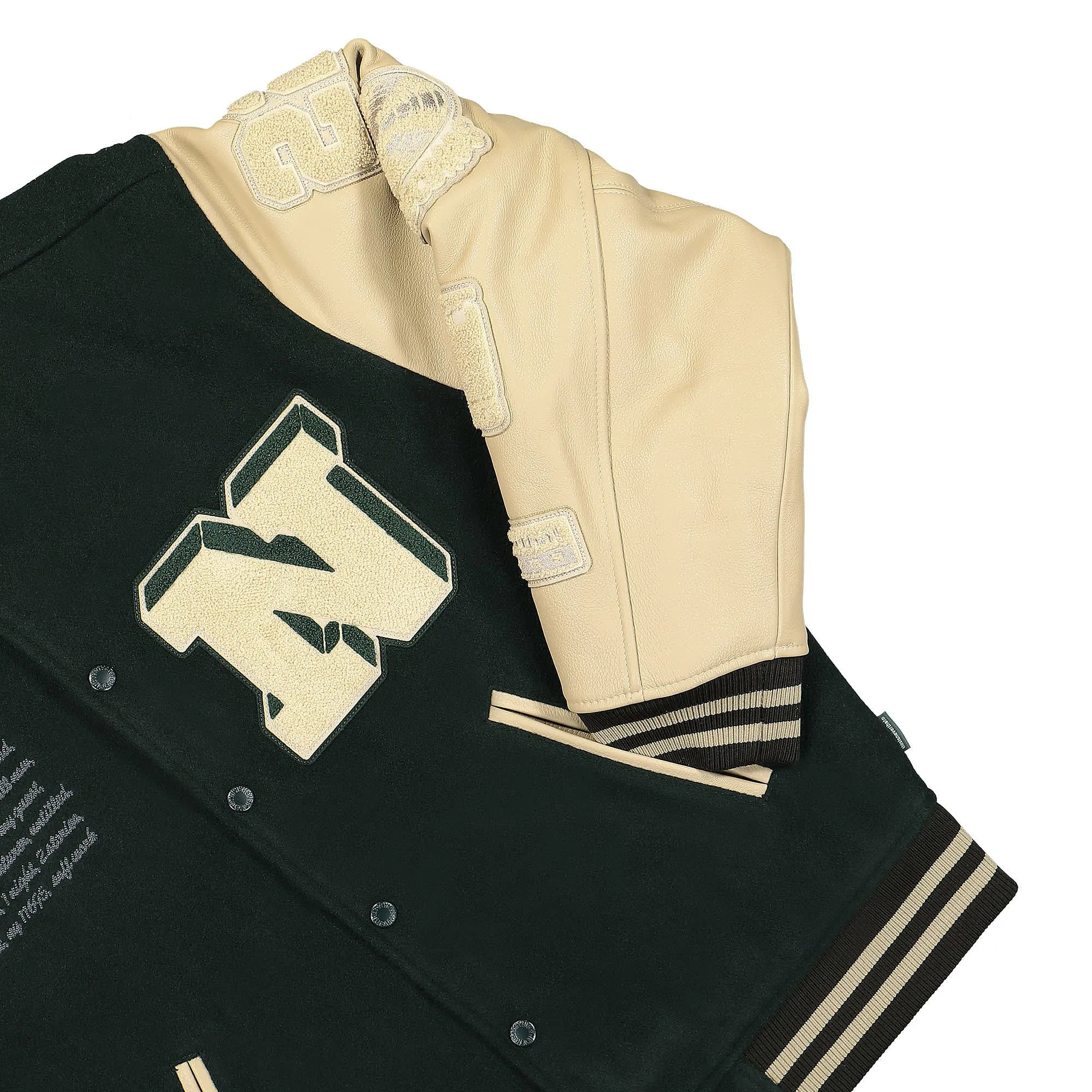Records Varsity Jacket sold by OVERKILL product image thumbnail 4