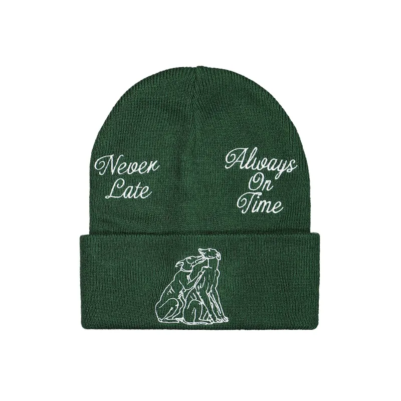 Never Late Beanie made by Obey