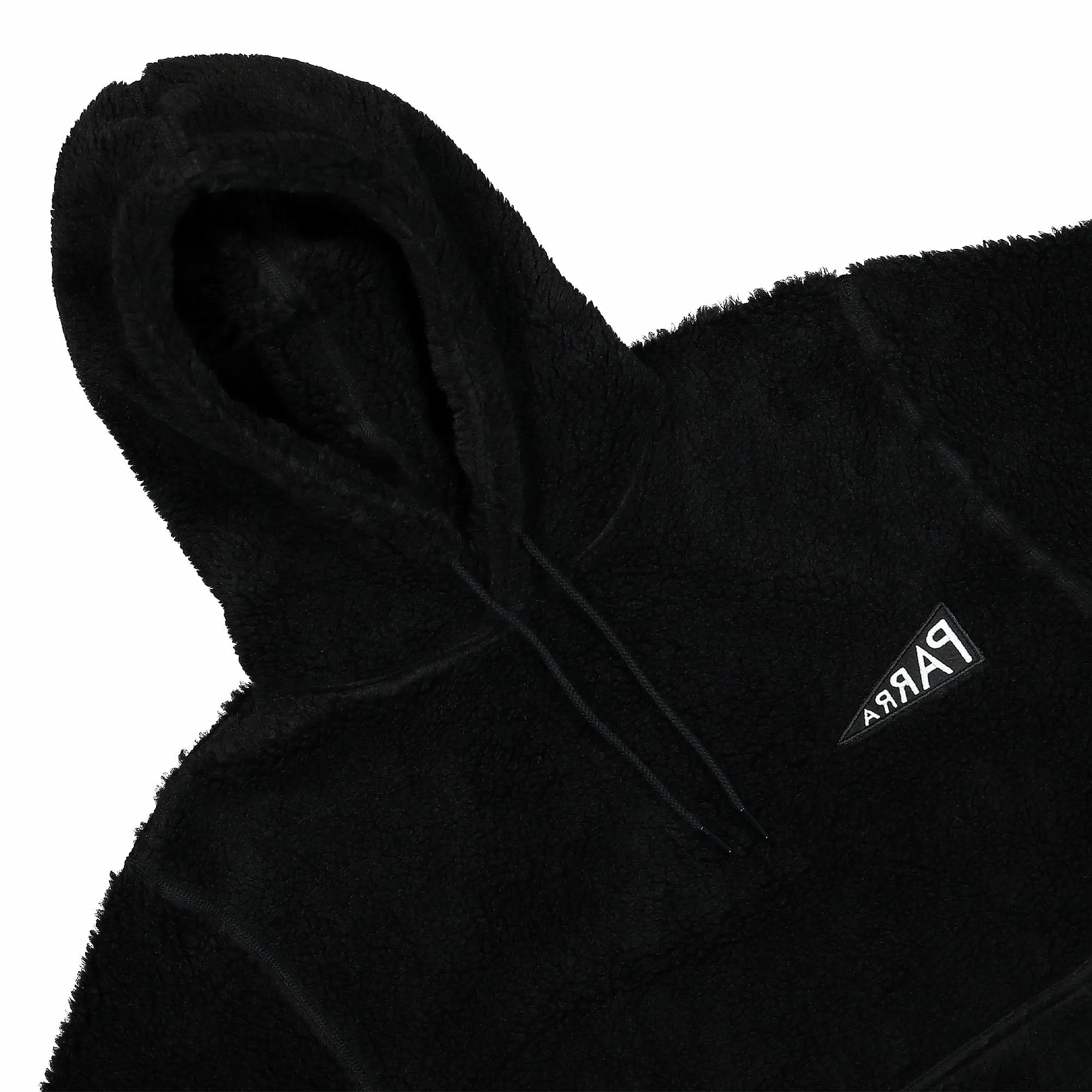 Mirrored Flag Logo Polar Fleece Hooded Pullover sold by OVERKILL product image thumbnail 3