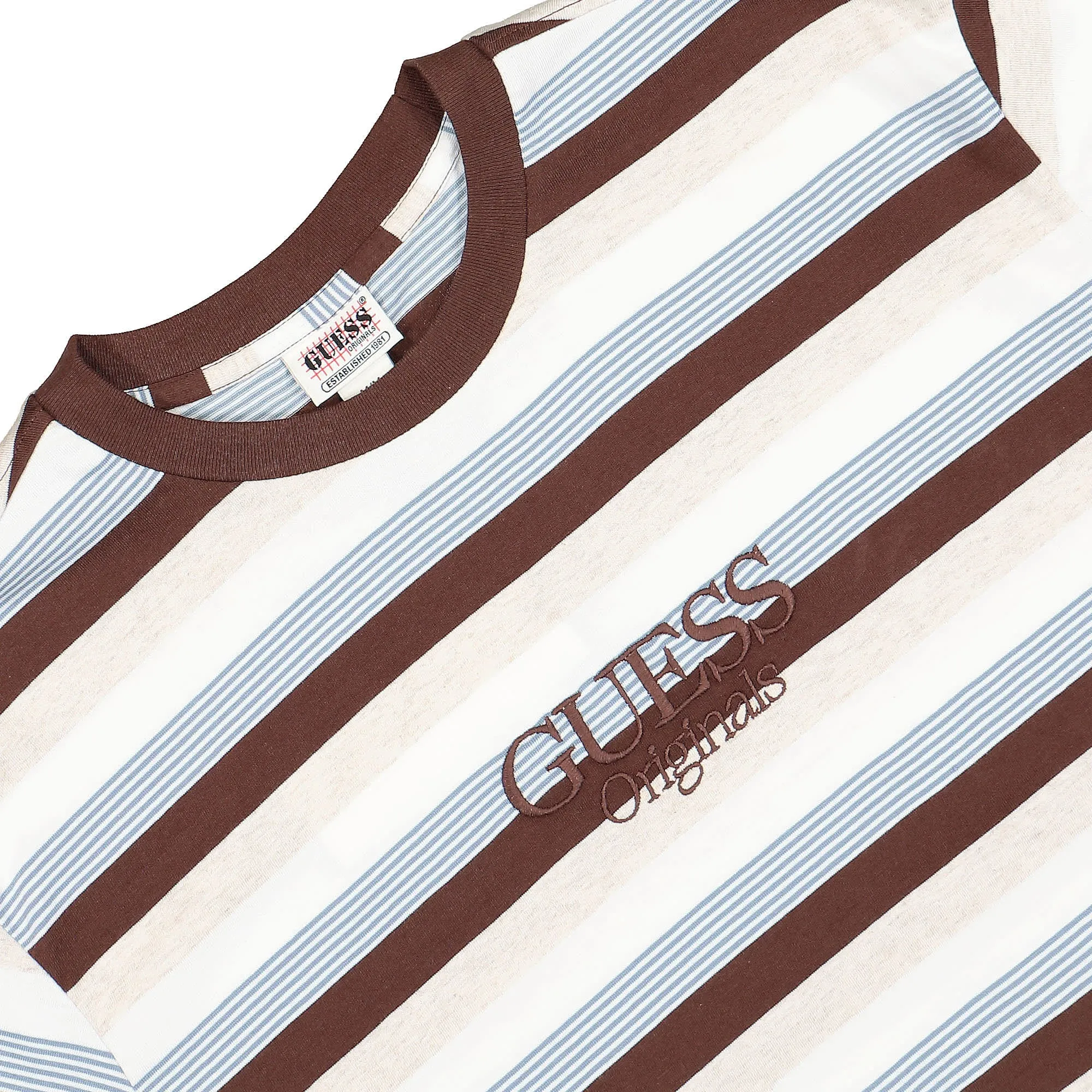 Go Cole Heather Stripe Tee sold by OVERKILL product image thumbnail 3