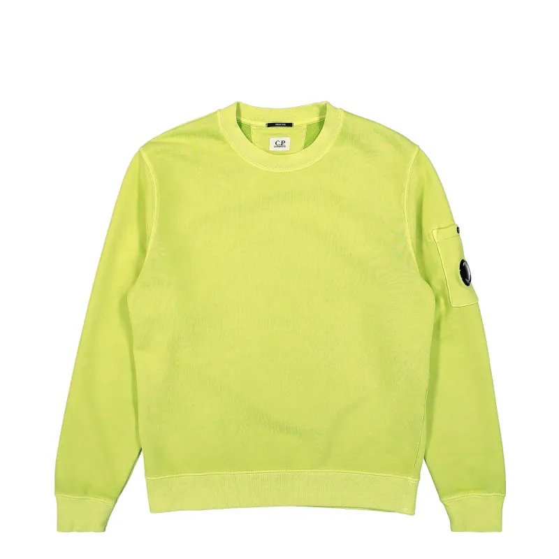 Brushed and Emerized Diagonal Fleece Sweatshirt made by C.P. Company