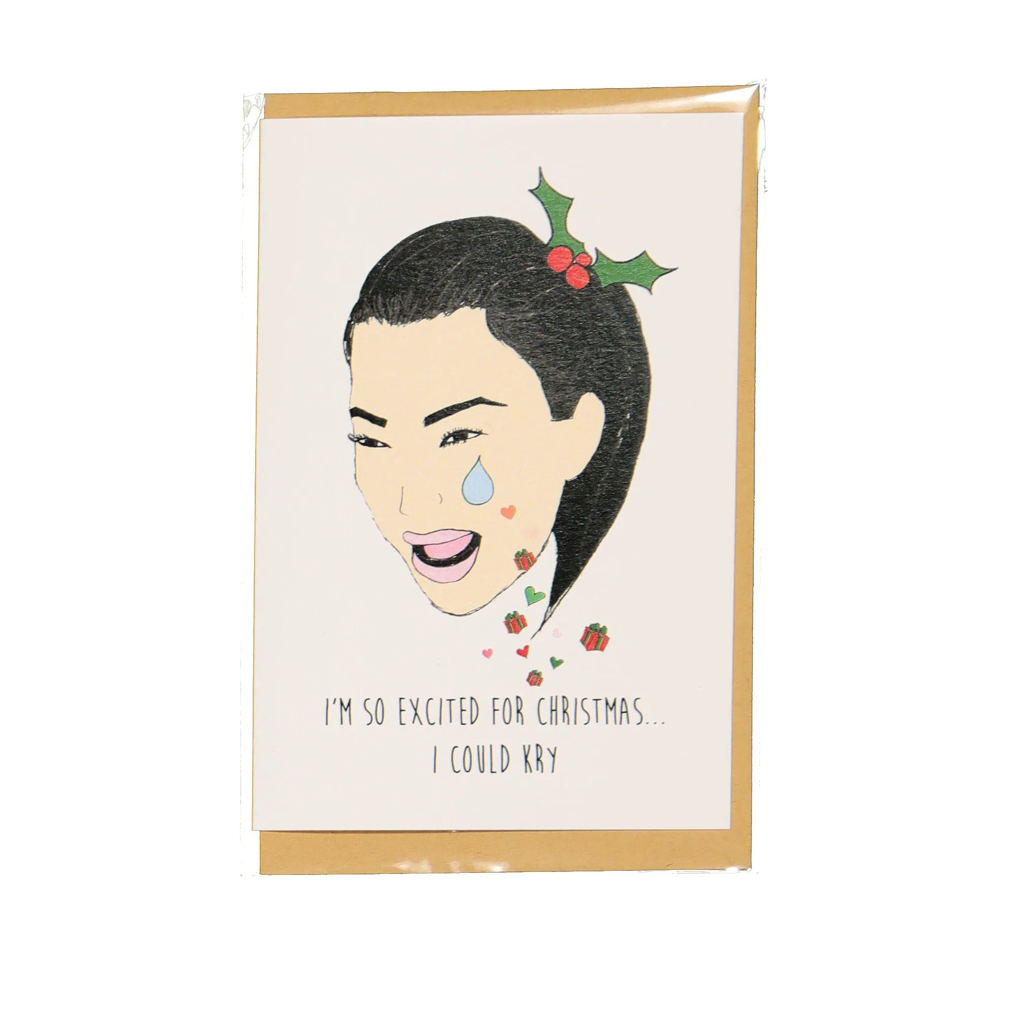 "I M So Excited For Christmas..." Card sold by OVERKILL