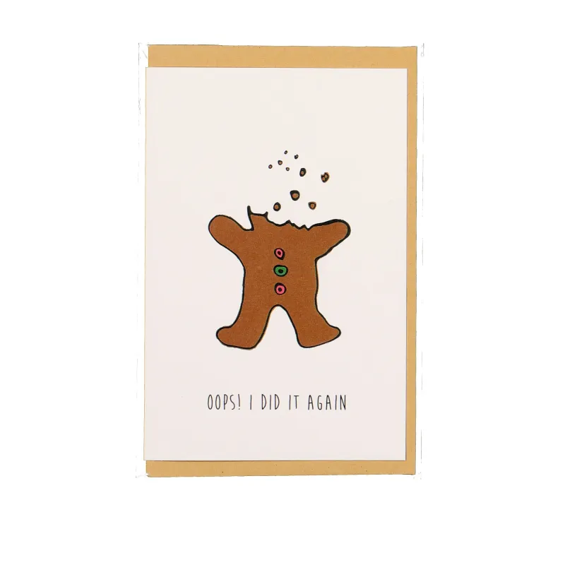 "Oops! I Did It Again" Card made by OVERKILL
