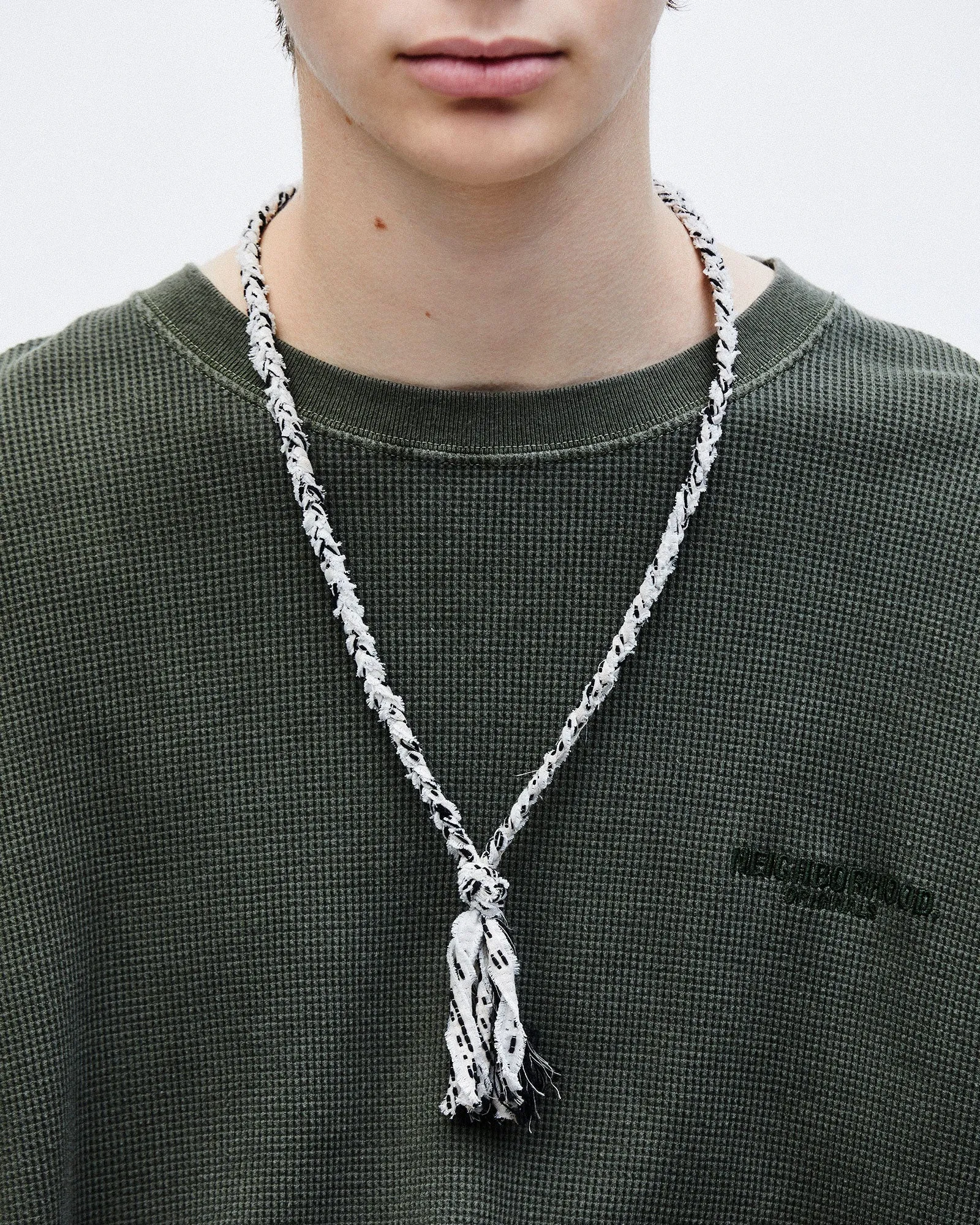 JQ Braid Necklace sold by OVERKILL product image thumbnail 3