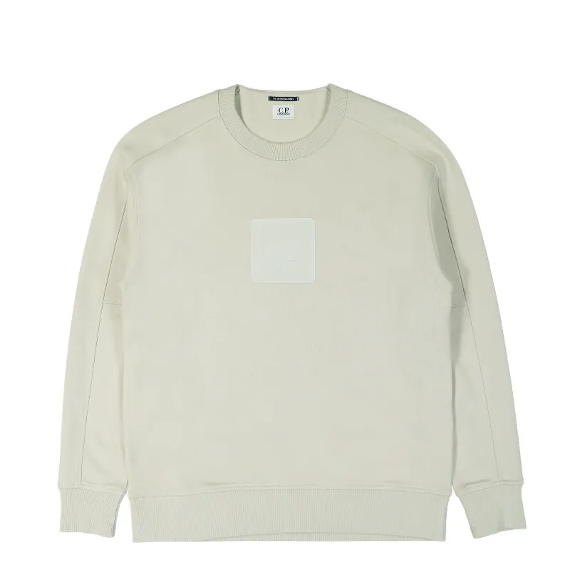 Diagonal Raised Fleece Jumper made by C.P. Company