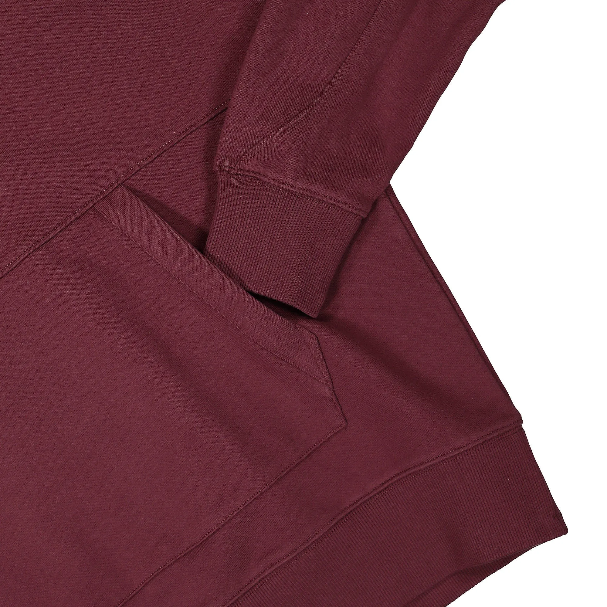 Diagonal Raised Fleece Hoodie sold by OVERKILL product image thumbnail 4