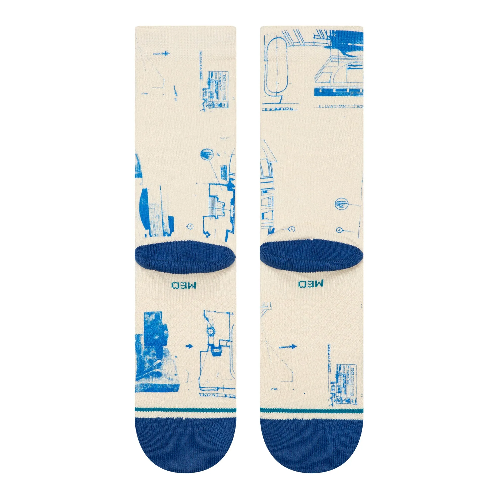 R2 D2 SW Crew Socks sold by OVERKILL product image thumbnail 2