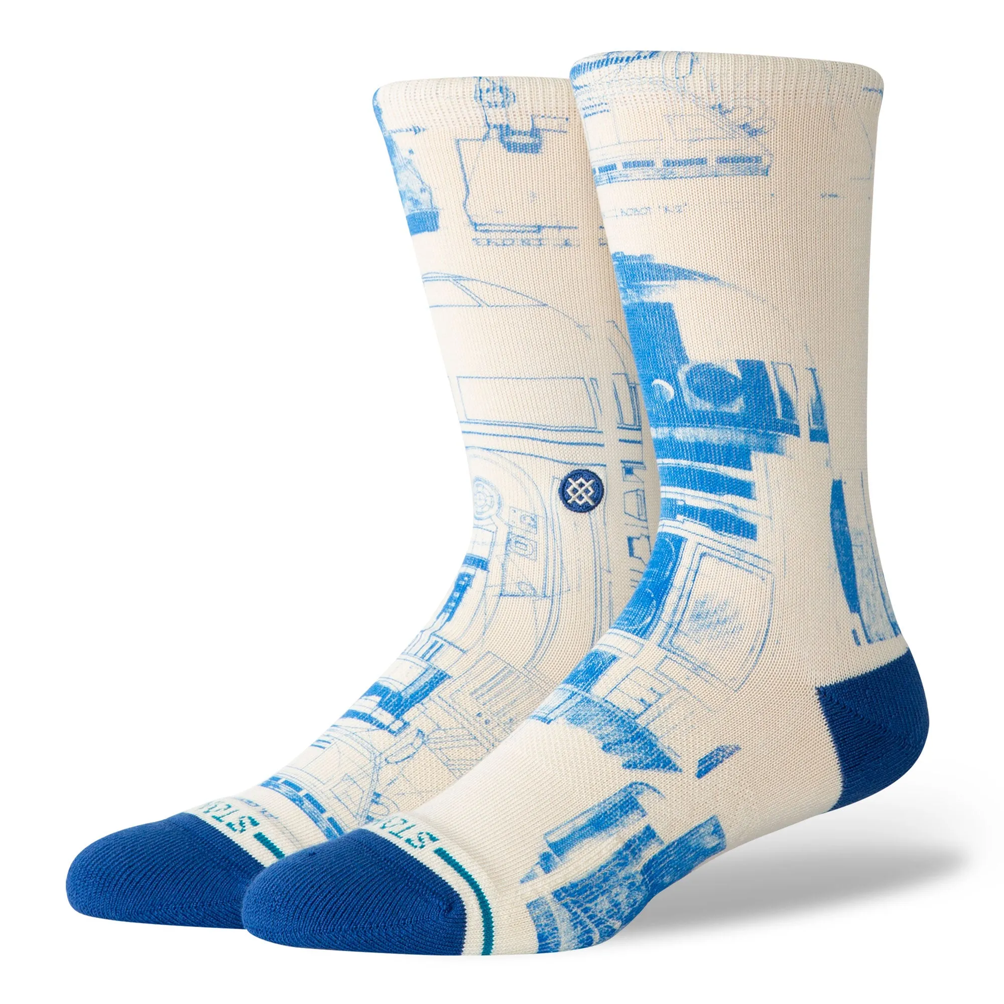 R2 D2 SW Crew Socks sold by OVERKILL