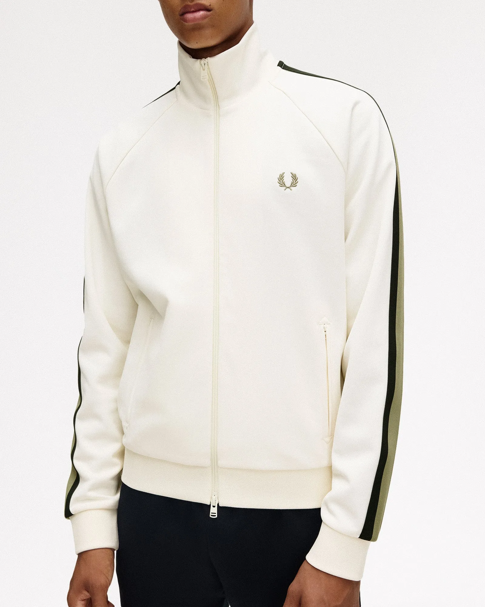 Two Colour Tape Track Jacket sold by OVERKILL product image thumbnail 3