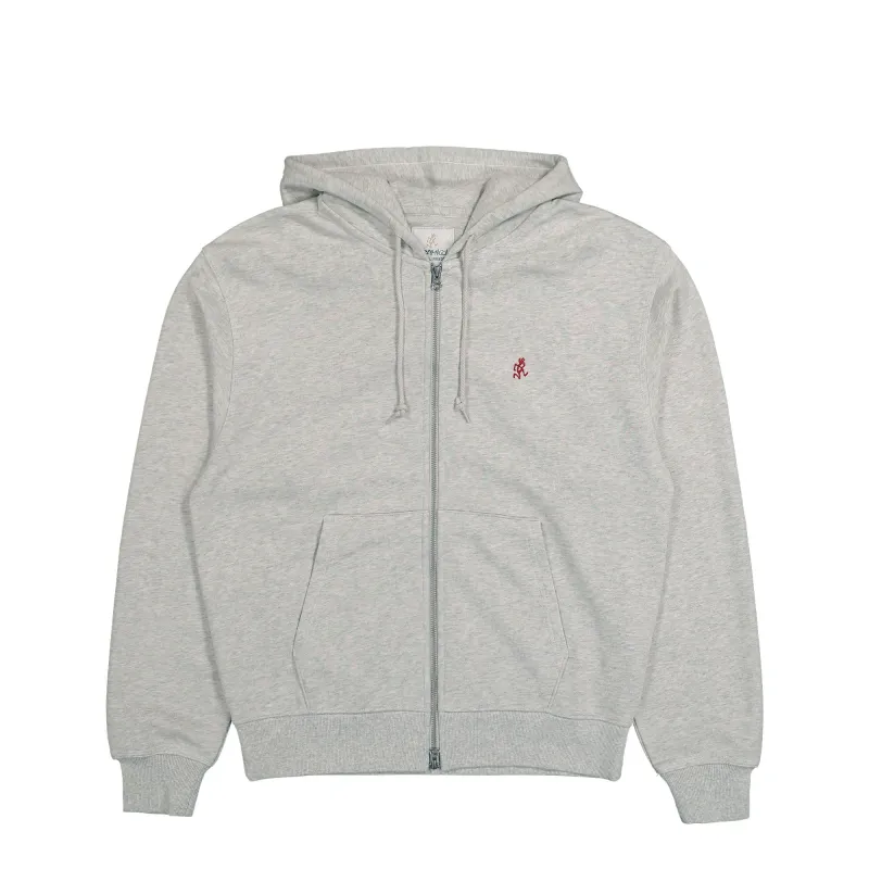 One Point Zip Hooded Sweatshirt made by Gramicci