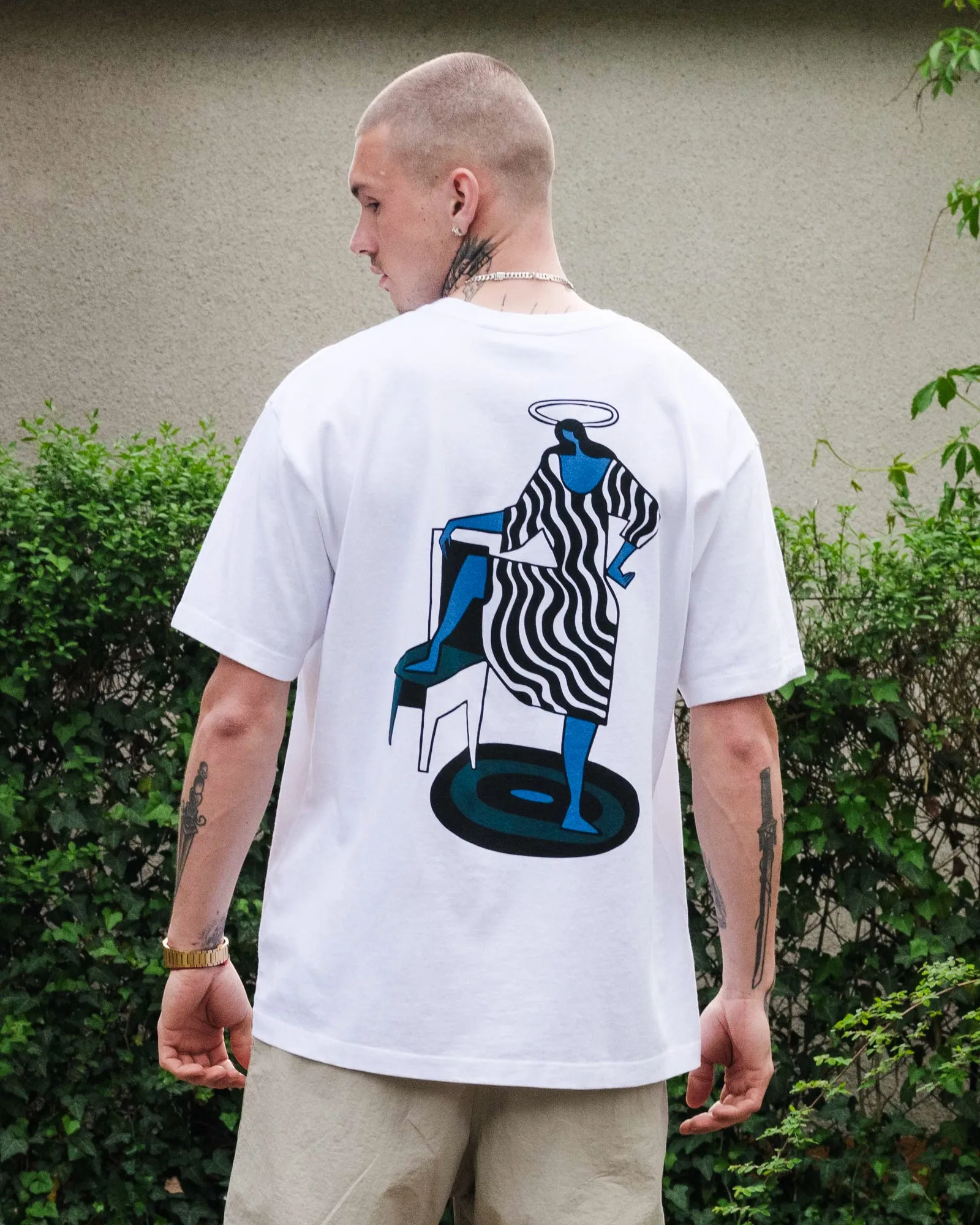 No Regrets T-Shirt sold by OVERKILL product image thumbnail 4