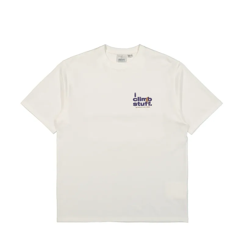 I Climb Stuff Tee made by Gramicci