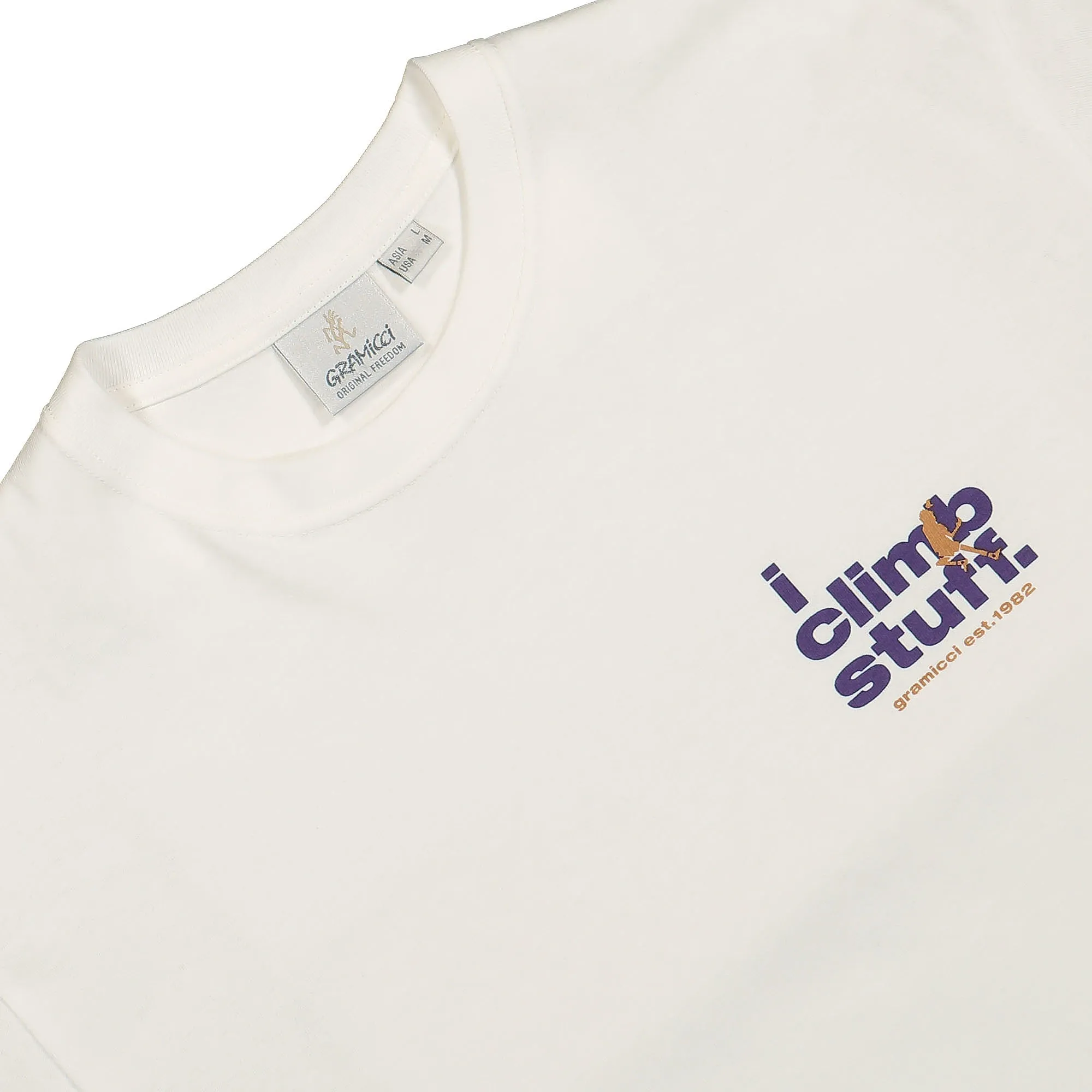 I Climb Stuff Tee sold by OVERKILL product image thumbnail 2