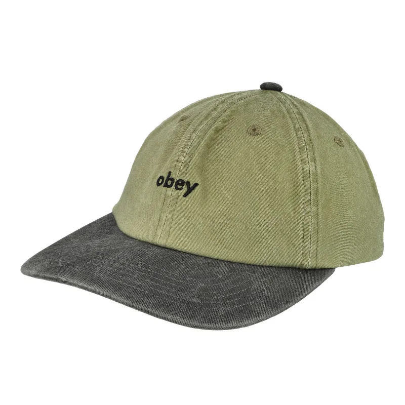 Pigment 2 Tone Lowercase 6 Panel Cap sold by OVERKILL