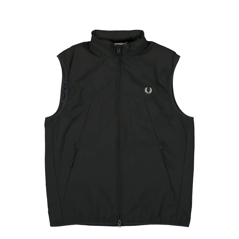 Zip Through Gilet made by Fred Perry