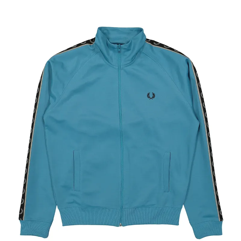 Contrast Tape Track Jacket made by Fred Perry