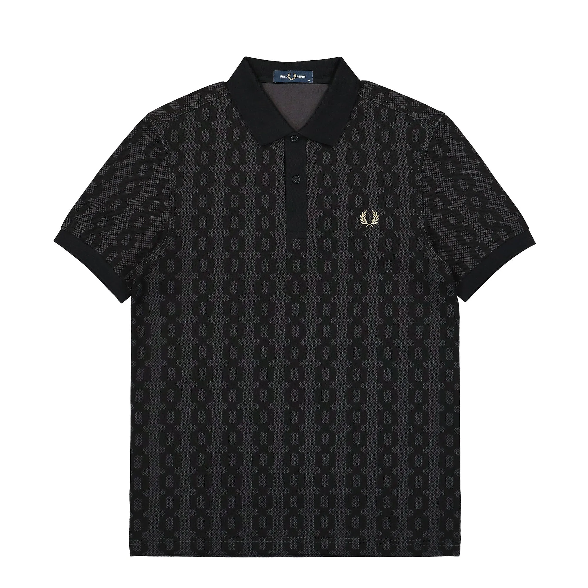 Cable Print Polo Shirt sold by OVERKILL