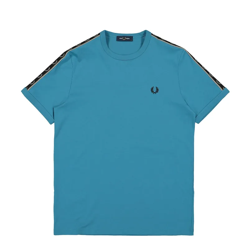 Contrast Tape Ringer T-Shirt made by Fred Perry