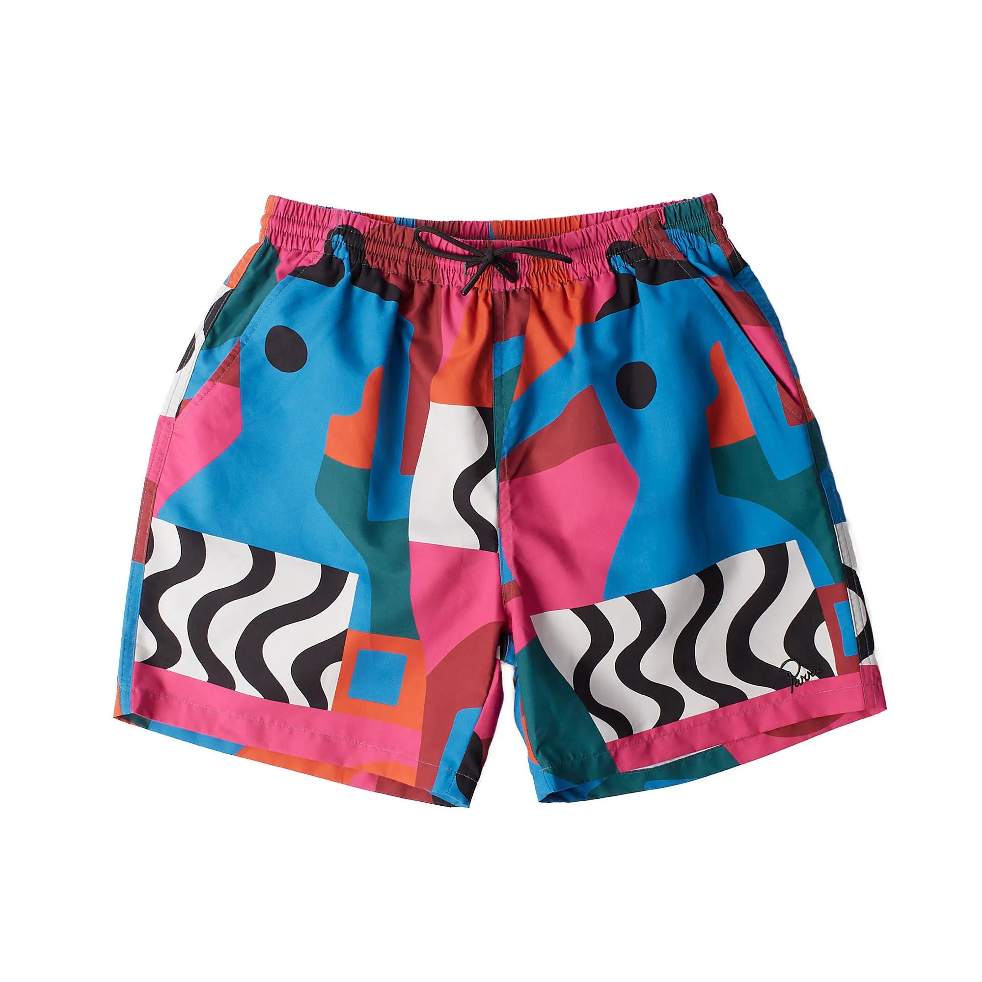 Distorted Water Swim Shorts sold by OVERKILL