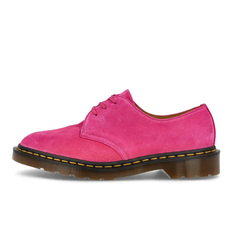 1461 Pink Buck Suede made by Dr. Martens